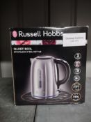 Russell Hobbs 20460 Kettle, Stainless Steel, 3000 W, 1.7 liters. RRP £31.99 - Grade U