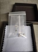 Cryslove 925 Silver Ear Rings. RRP £20 - Grade A