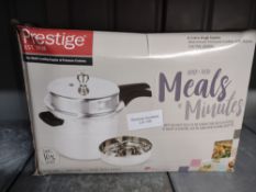 Prestige Pressure Cooker, Aluminium, Grey, 6 L. RRP £44.99 - Grade U
