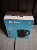 Belaco Electric Kettle Stainless Steel Housing 1.7L. RRP £20.99 - Grade U