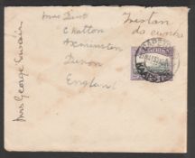 Tristan Da Cunha 1932 Cover (flap mising) from the 
