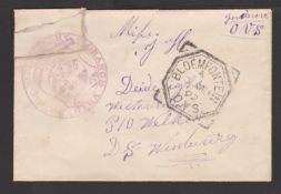 Orange Free State 1892 Stampless 