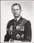 HRH Prince Philip Duke of Edinburgh 1963 Anthony Buckley Magnificent Studio Photograph by Anthony Bu