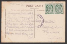 Malta 1911 Picture postcard to England written from 