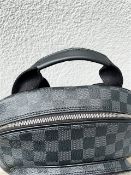 LOUIS VUITTON Michael Backpack Damier Graphite Canvas