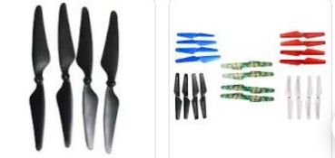 Very Large Qty Of Mixed Drone And Quad Copter Rotor Spares. Variety Of Sizes. All New And Sealed. P