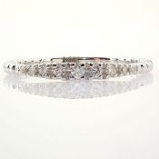Certificated 14K White Gold Diamond Ring