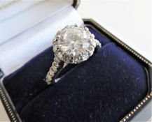 Sterling Silver Matara Diamond Ring New with Gift Pouch