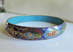 Vintage Cloisonne Bangle