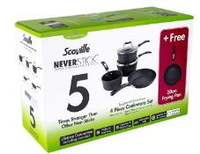 (Mz) 1x Scoville Ultra Lift 4+ 1 Piece Toughened Aluminium Pan Set RRP £65.