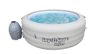 (Mz) 1x Lay-Z-Spa Vegas Portable Spa RRP £580. New Direct Warehouse Return.