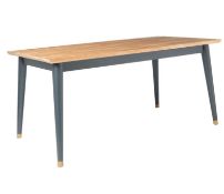 (Mz) 1x Franklin Dining Table RRP £395. (H)78 x (W)160 x (D)90cm