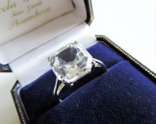 Sterling Silver White Gemstone
