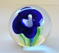 Vintage Langham Art Glass Paperweight