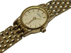 Lost Property from Our Private Jet Charter or Return Ladies gold stainless steel watch as