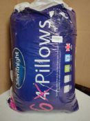Silentnight Ultrabounce Pillows Pack of 6. RRP £22.00 - Grade U