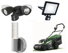 Pallet of Raw Customer Returns - Approx Combined RRP £2478. Approx 58 Items. Rechargeable 30w LED...