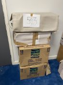 4 boxes of painted panels