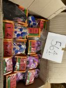 Box of wooden cat and dog calendars