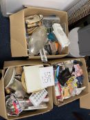 3 boxes of kitchenalia