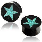 320 PCS Wooden & Horn Flesh Plugs for Stretched Ear Lobe Piercings - Mixed Sizes & Designs