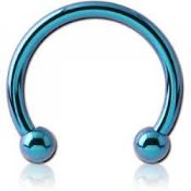 1075pcs Titanium Piercing Jewellery - Natural & Anodised Colours - Mixed Jewellery Types & Sizes