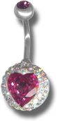 136pcs Crystal Evolution Fashion Belly Button Bars-Belly Piercing Jewellery Mixed Designs & Colours