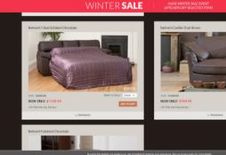 Belmont Bonded Leather Sofa Bed RRP £2099
