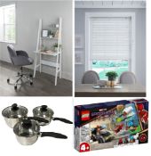 1x 209KG Lucky Dip Pallet. Mixed Items To Include Household, DIY, Electrical, Kitchen, Leisure, Bat