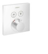ZZ-HAN-1576370 - Hansgrohe 2 Way Concealed Thermostatic Shower Valve - White/Chrome. ...