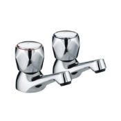ZZ-BRI-VAC-1/2-C-MT - Bristan Club Basin Mixer Tap (pair) - Chrome . ...