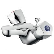 ZZ-IS-B9868AA - Ideal Standard Sandringham 21 Dual Control Basin Mixer Tap with Pop Up Waste - ...