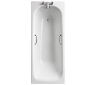 ZZ-IS-S183501 - Ideal Standard Sandringham 21 Single Ended Bath With Grips - 1700 x 700mm - 2 T...