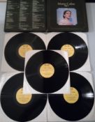 A collection of 7 x maria callas vinyl records