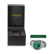 Limited Edition Hand Assembled GAMAGES Exhibition Automatic Steel Ð 5 Year Warranty & Free Delivery