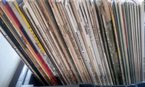 A collection of 55 x vinyl records. Mainly classical