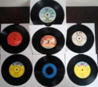 A collection of 39 vinyl records. Gillian - Hawkwind. - Fun boy three etc.