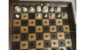 Jaques No1 Travel Chess Set pre 1860