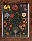 Amazing Vintage Framed English Botanicals Prints