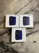 3x Nokia 105 (2019) - Untested Turns On