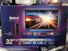 Boxed Baird 32 Inch Smart Tv With Full HD, HDR Led Tv.