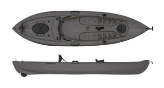 1 x Sf-1007: Grey Fishing Sit On Kayak (305Cm) Zzkayfg