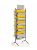 New Aluminium Gift-wrap Stand With Tag Holders - RRP £200