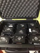 25X SUNRISE TELECOM MODULES IN TRAVEL CASE