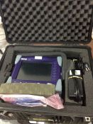 JDSU MTS 8000 WITH TRANSPORT MODULE IN PELI CASE