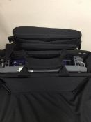 FLUKE 1745 DATA LOGGER WITH EQUIPMENT CARRY CASE AND LAPTOP