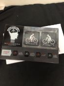 100 SETS OF BRAINY BIKE LIGHTS