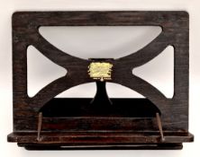 Antique Wooden Bershaw Book Rest. Measures 12 inches wide by 10 inches tall. Antique Wooden