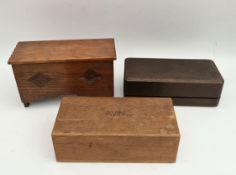 Vintage & Antique Parcel of Boxes 3 in Total Vintage & Antique Parcel of Boxes 3 in Total.They all