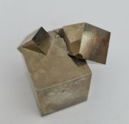 Collectable Rocks and Minerals Pyrite Cube Cluster 3 in the cluster Collectable Rocks and Minerals